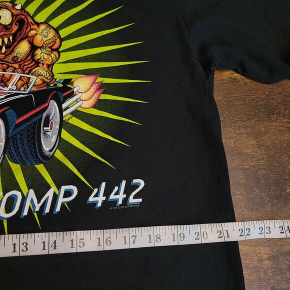 Vintage Anthrax Stomp 442 1995 T Shirt XL USA Anvil Tag Single Stitch Metal Band - Picture 11 of 13